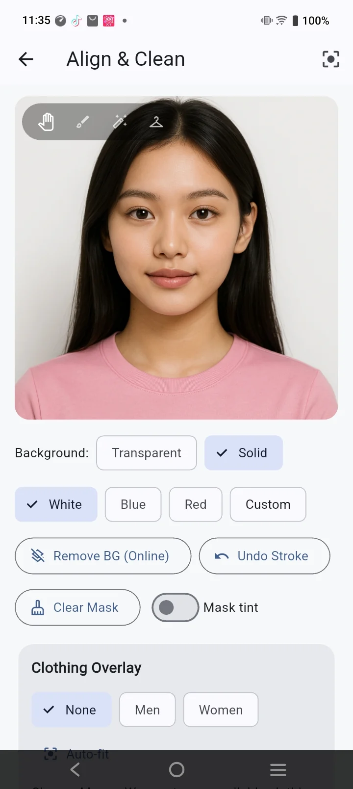 IDReady: Align and clean